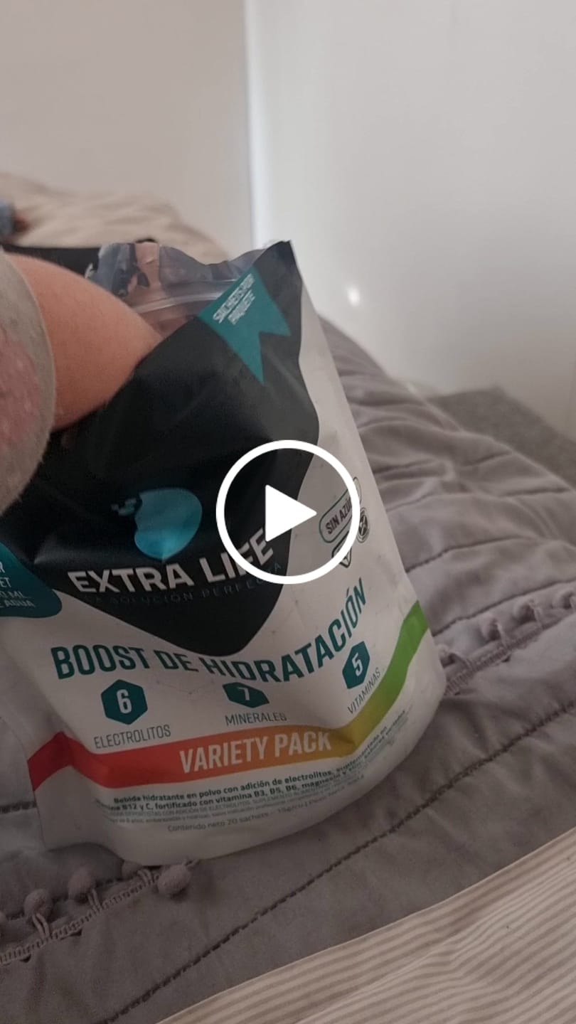 Customer video review of Boost de Hidratación