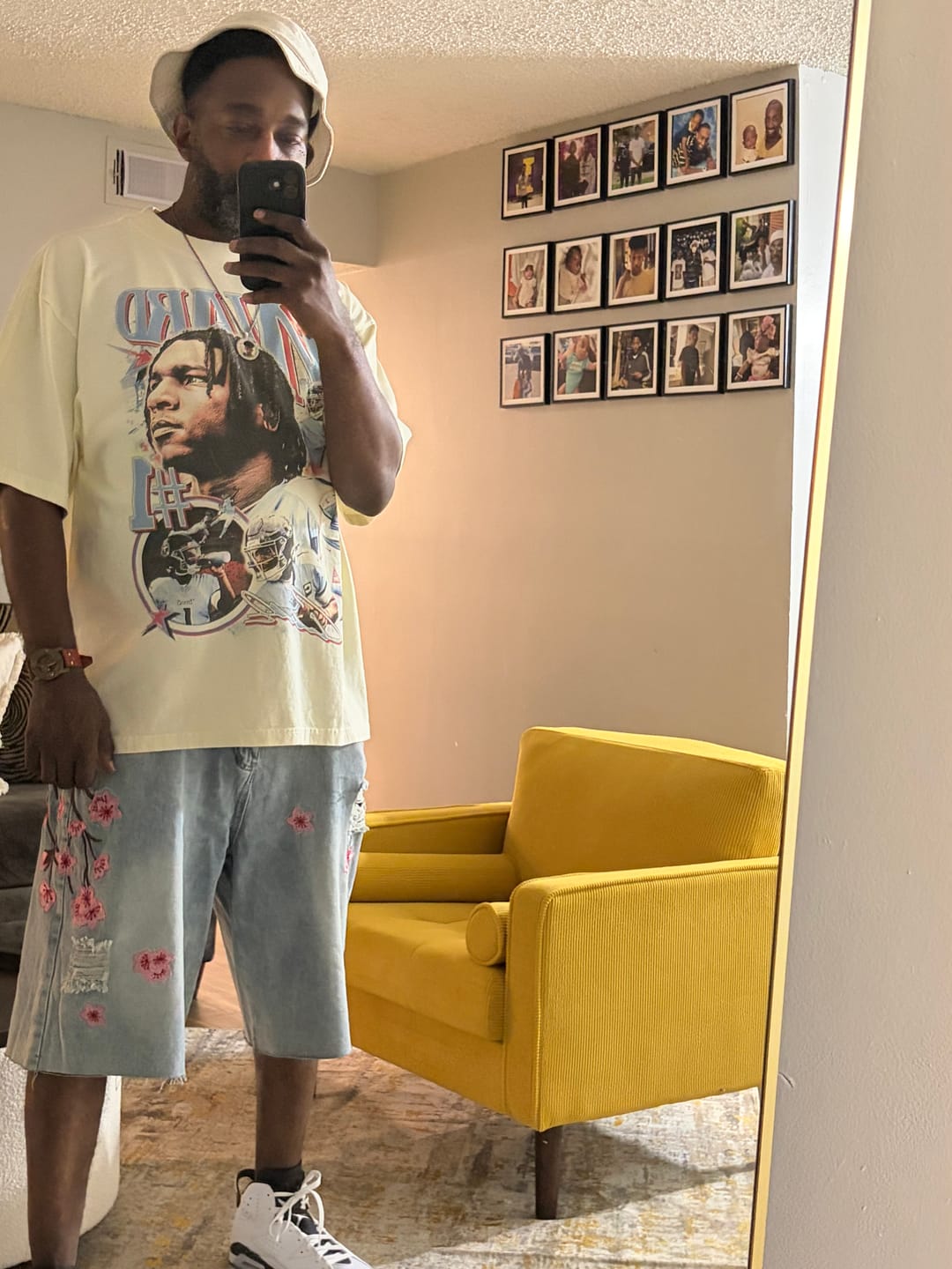 Customer photo review of Cam Ward Tee