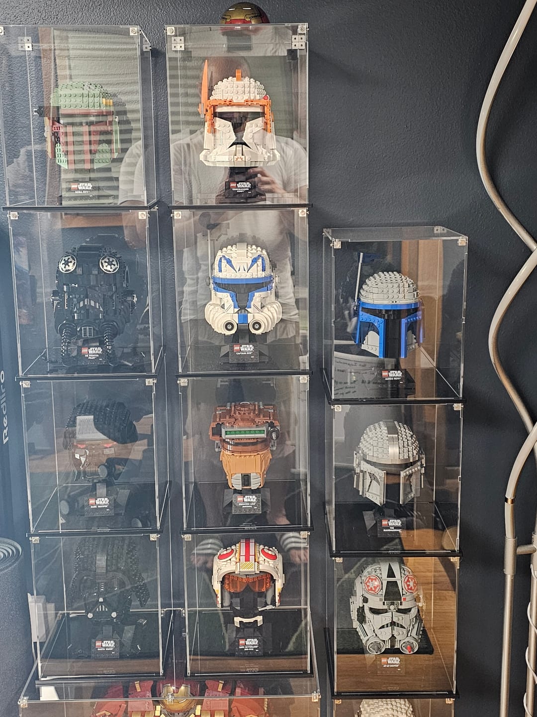 Customer photo review of Display Case for LEGO® Star Wars™ Helmet
