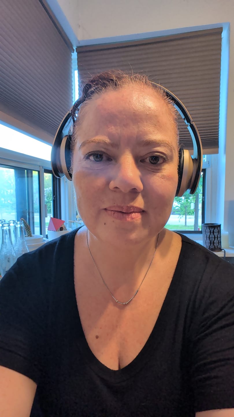 Customer photo review of Morse Code Necklace