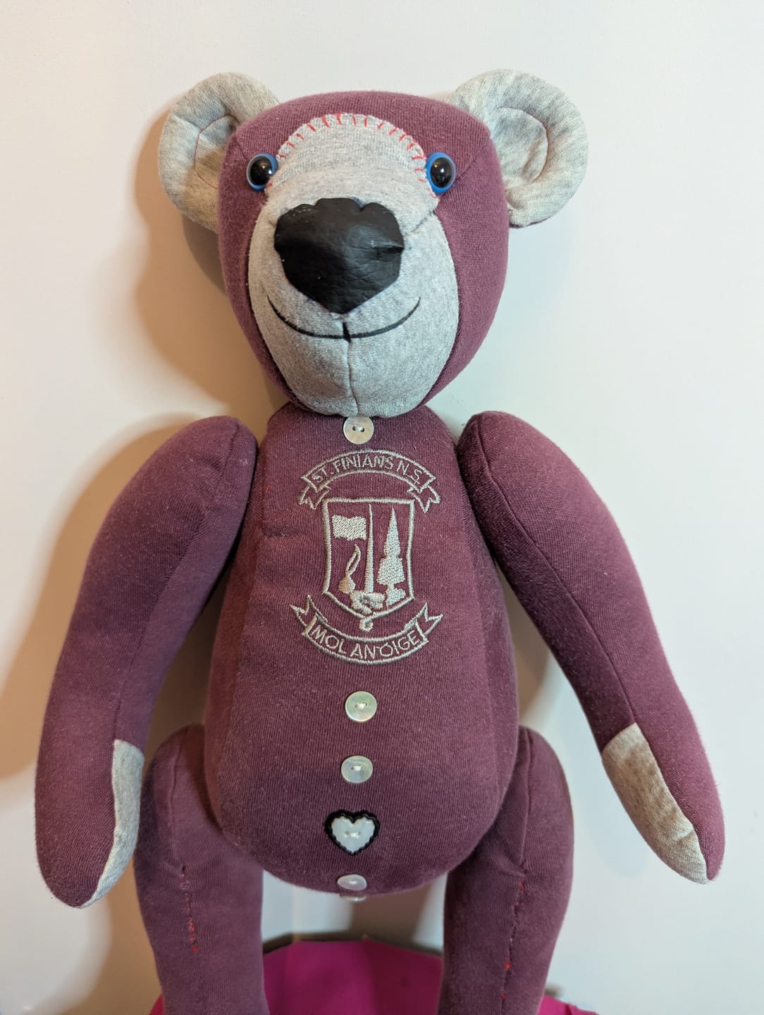 Customer photo review of Memory Bear FREE PATTERN
