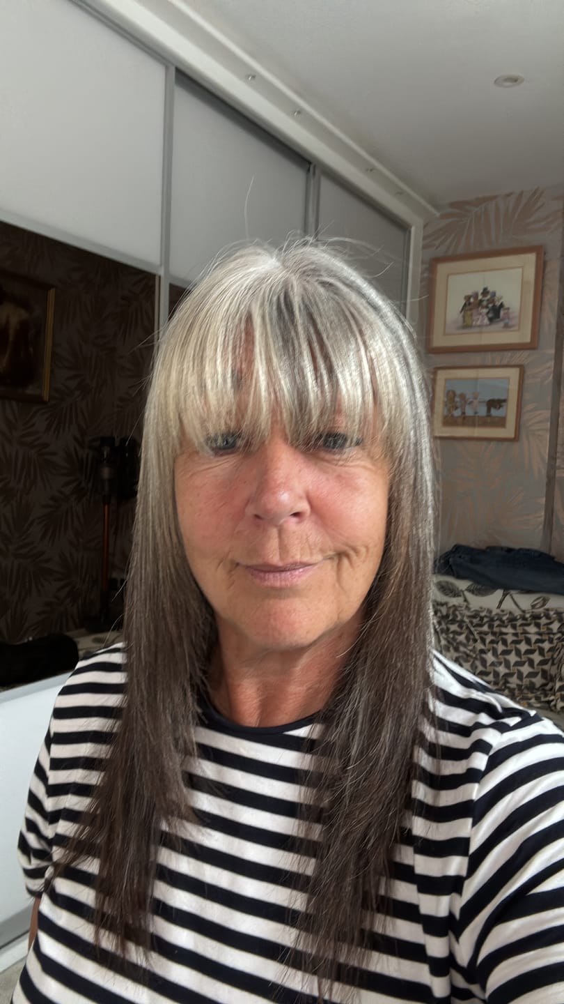 Customer photo review of At-home keratin treatment