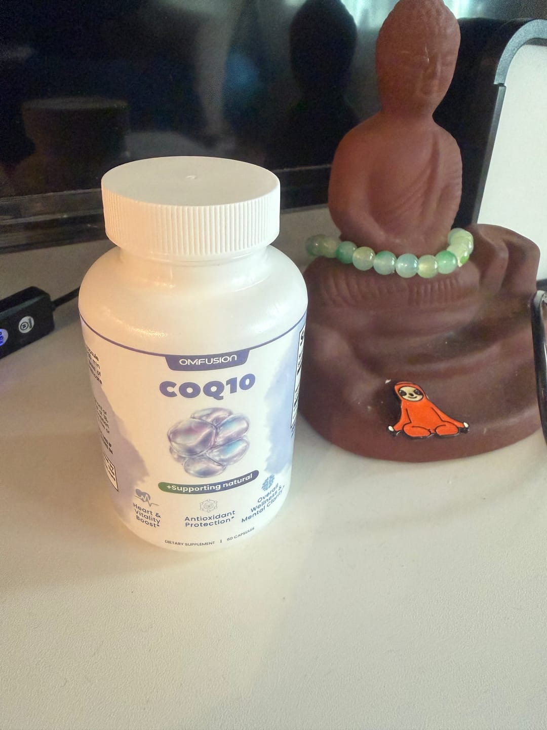 Customer photo review of CoQ10