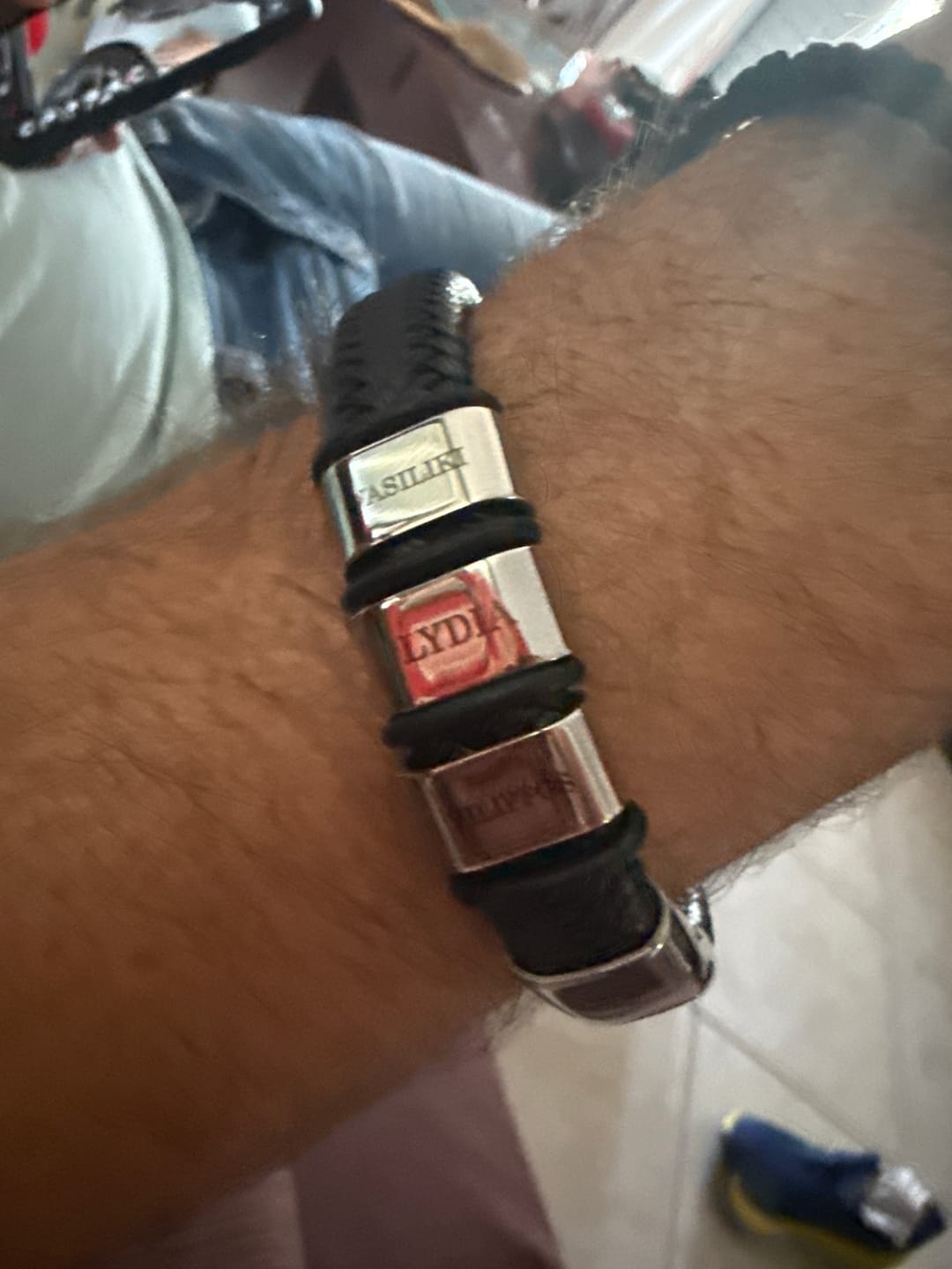 Customer photo review of Bracelet: Viking