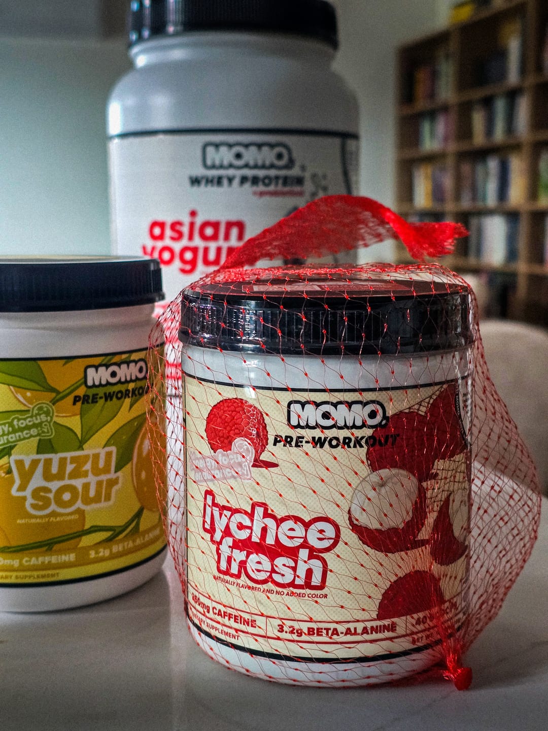 Customer photo review of MOMO® pre-workout | Lychee Fresh | 40 scoops