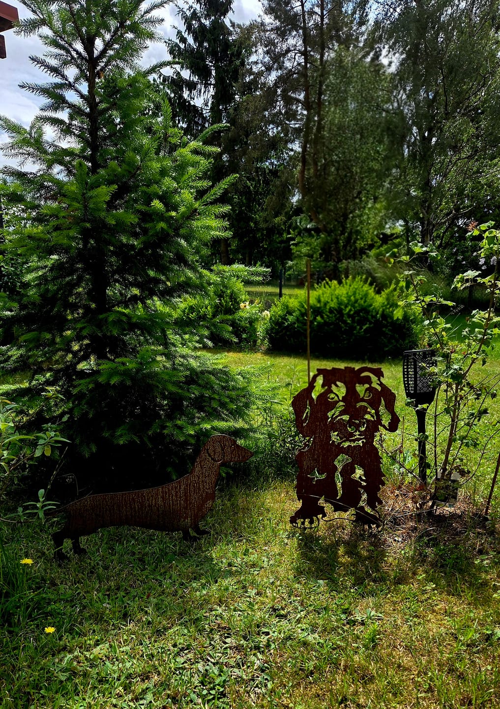Customer photo review of Gartenstecker Kurzhaardackel