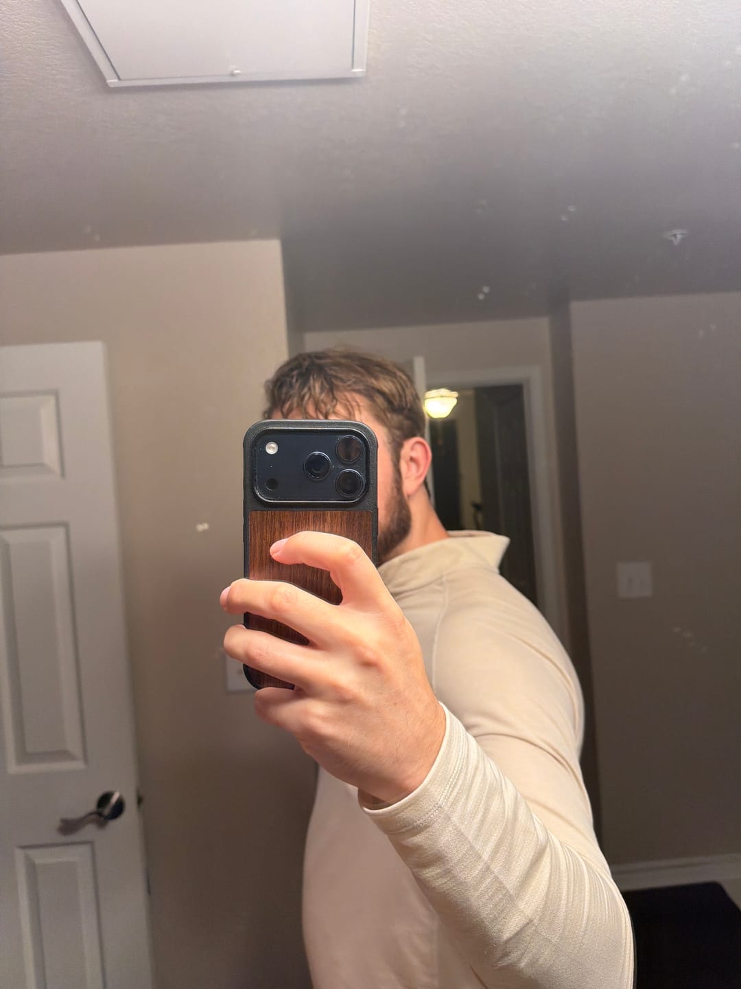 Customer photo review of Fitted Performance Quarter Zip | Pre-Order
