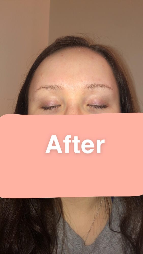 Customer photo review of Máscara de Crecimiento de Pestañas - Mejor que las Postizas
