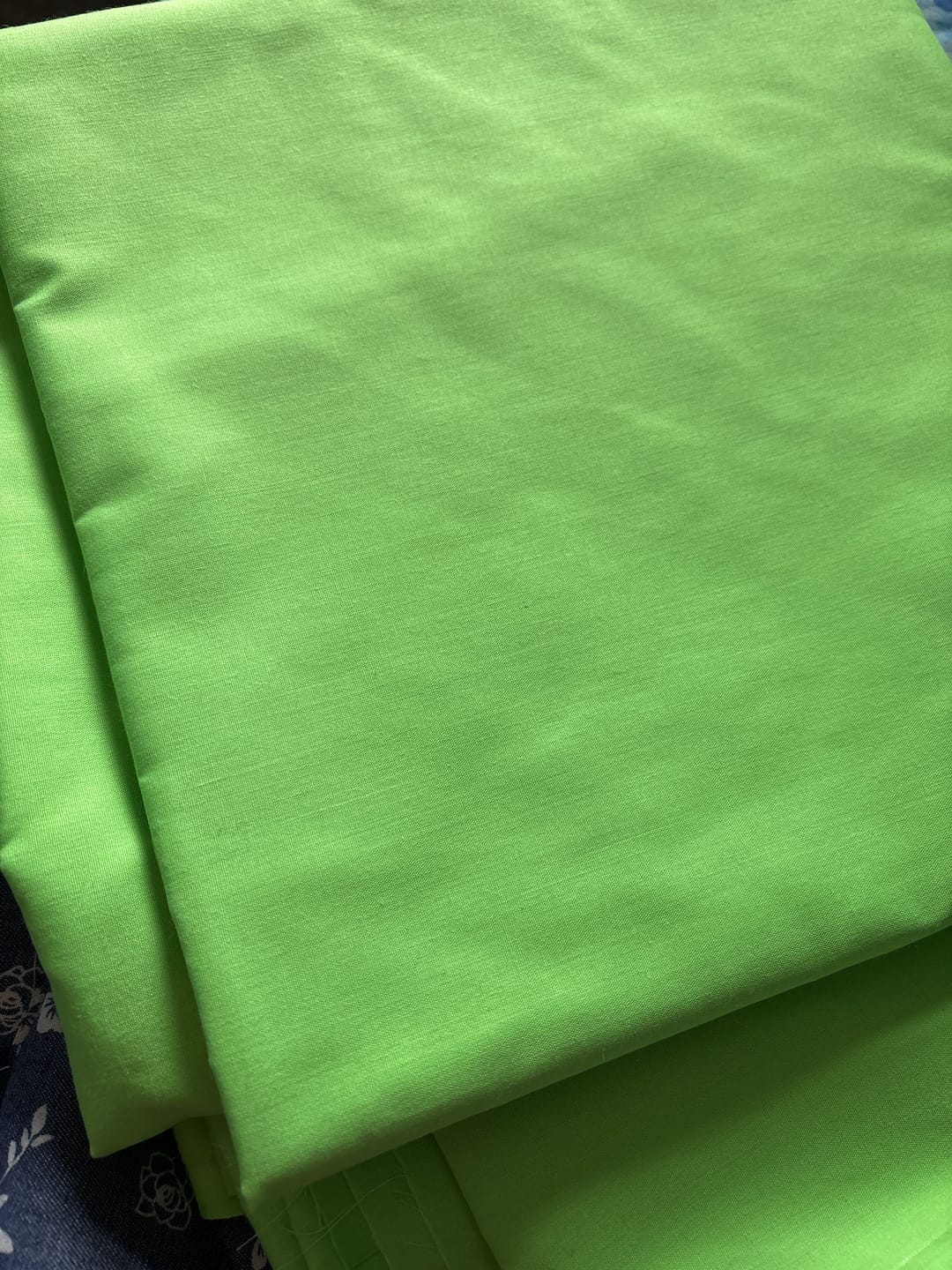 Customer photo review of Plain Polycotton Fabric
