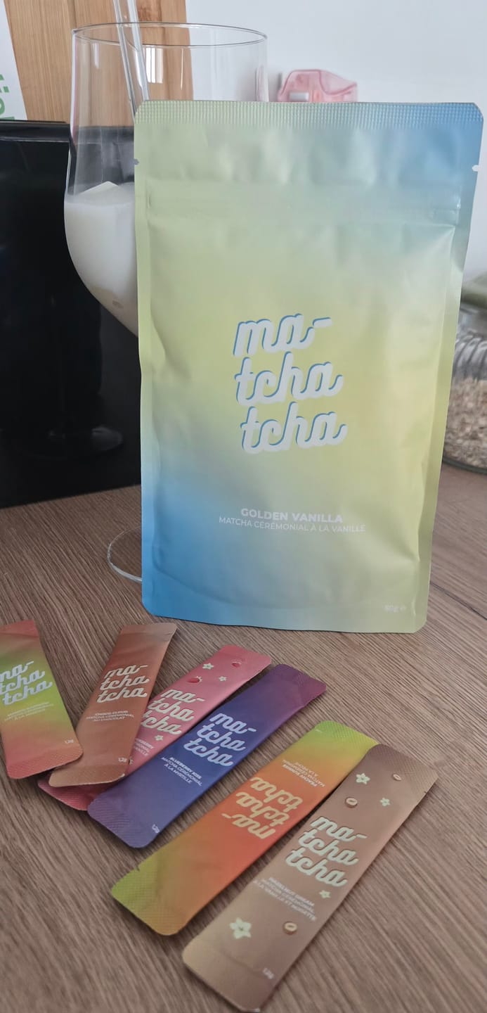 Customer photo review of Golden Vanilla 🍦 - Matcha Cérémonial Vanille