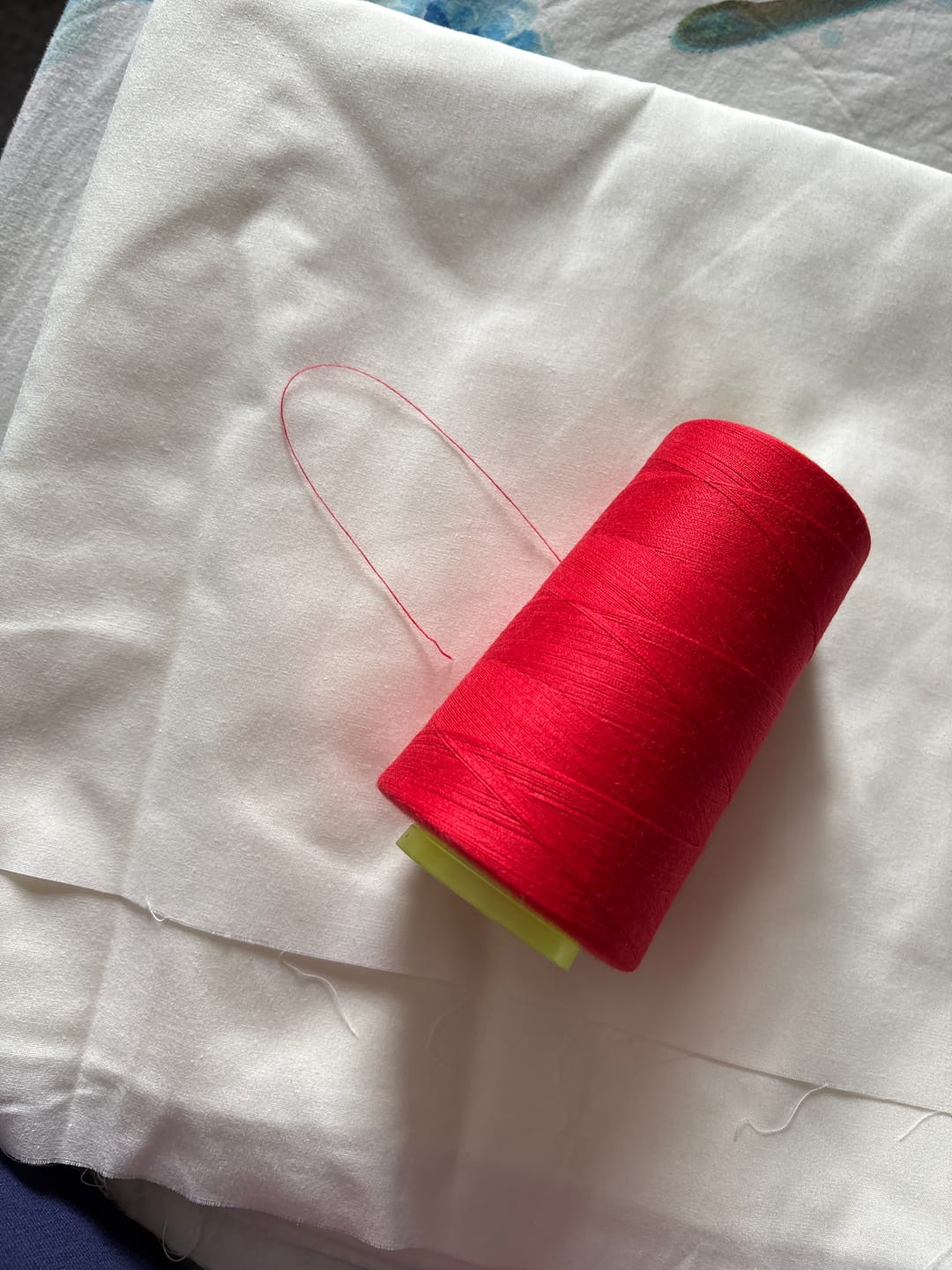 Customer photo review of Overlocking Thread - 3000 Yards
