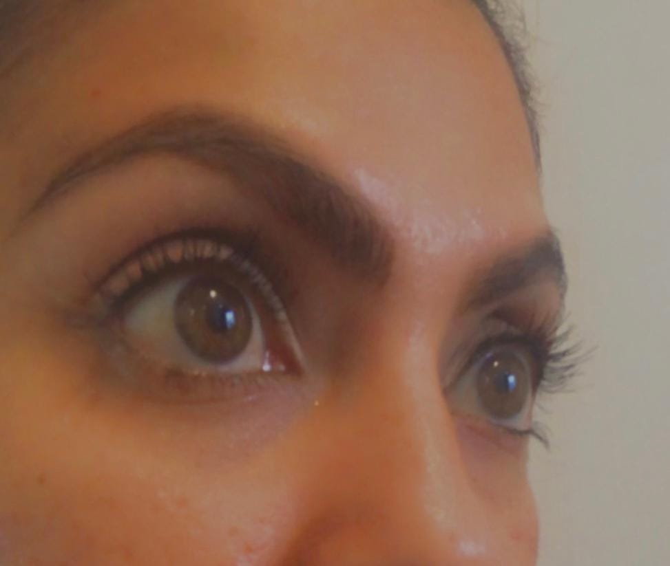 Customer photo review of Kit de Sérum para Pestañas y Cejas