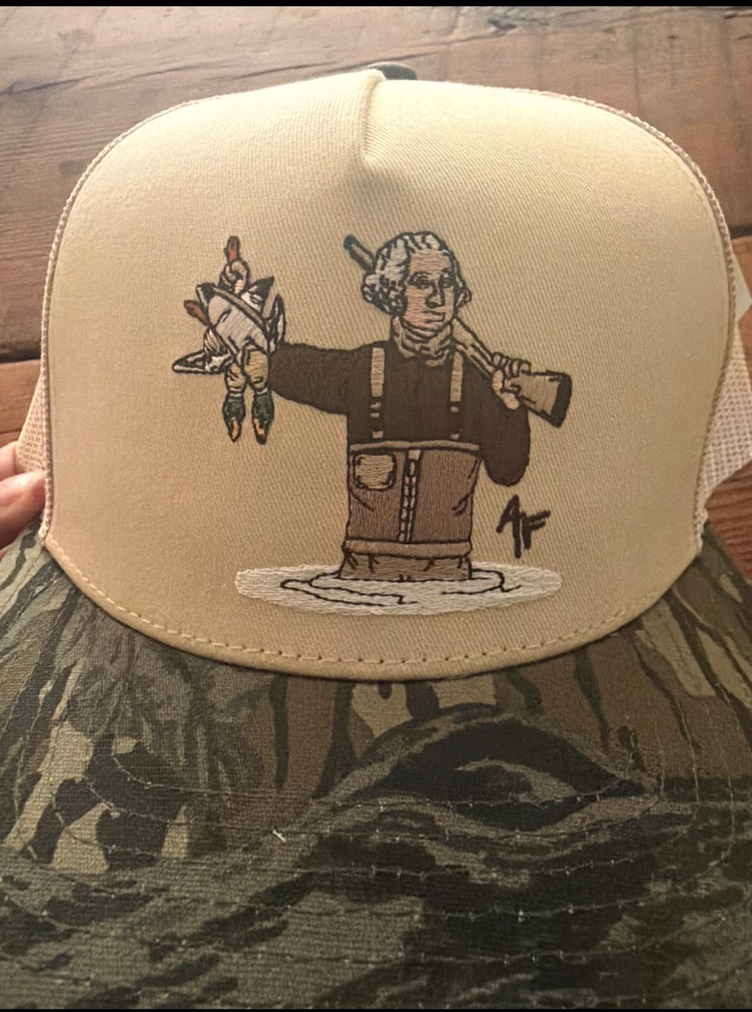 Customer photo review of The George - Khaki/Bottomland