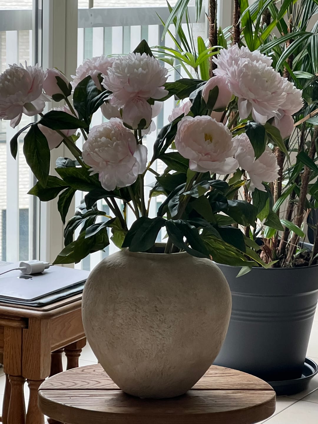 Customer photo review of Zijden Pioenrozen - Lichtroze