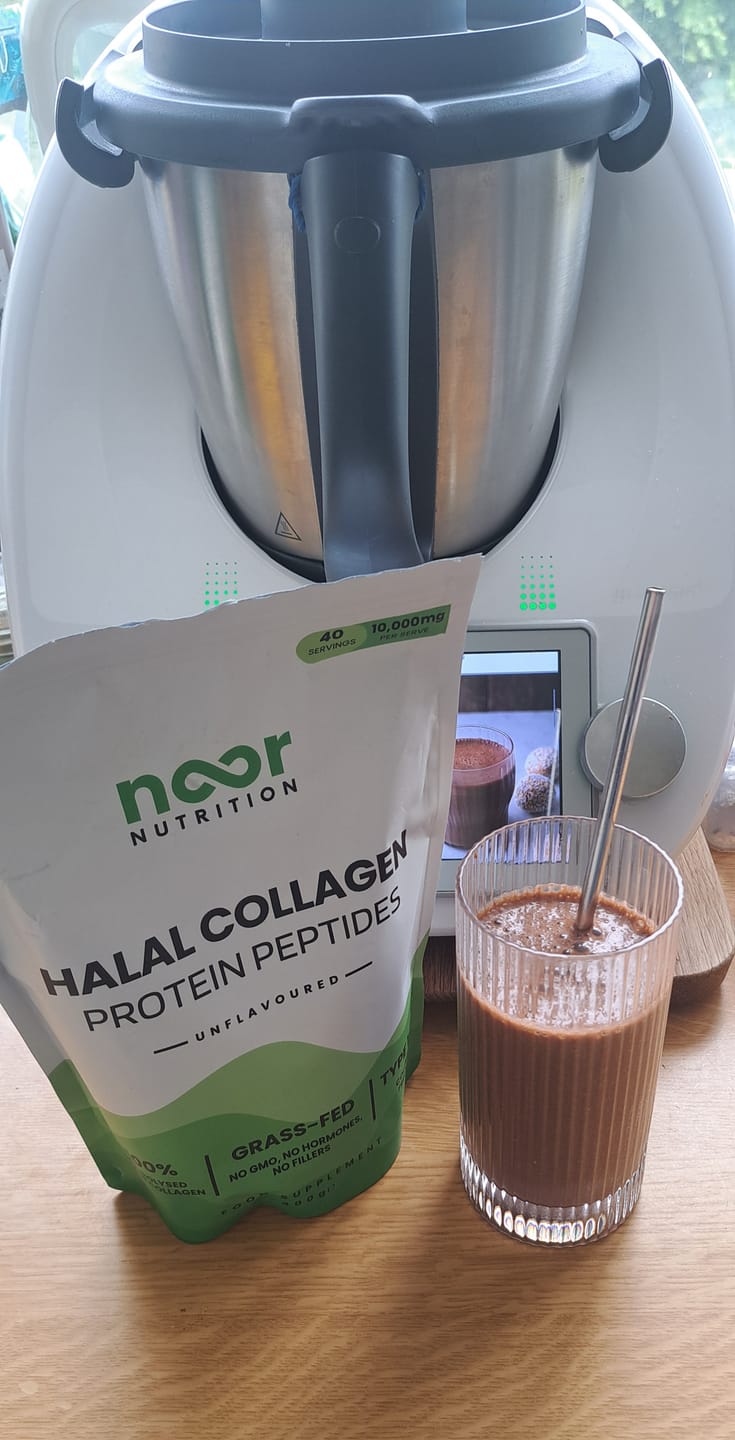 Customer photo review of Halal Collagen Powder
