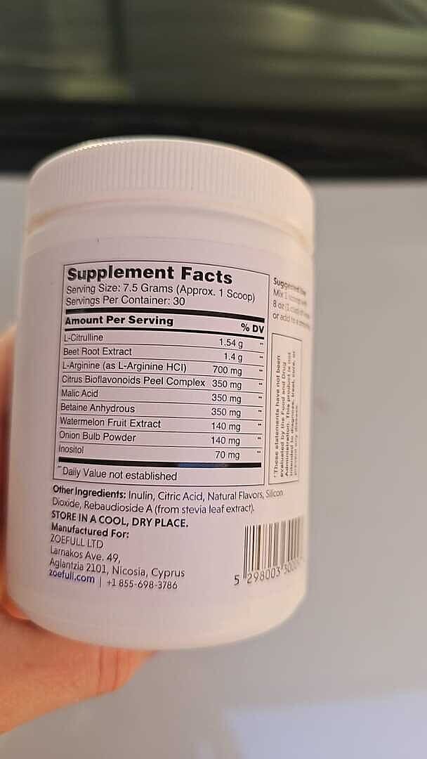 Customer photo review of Cardio Vital