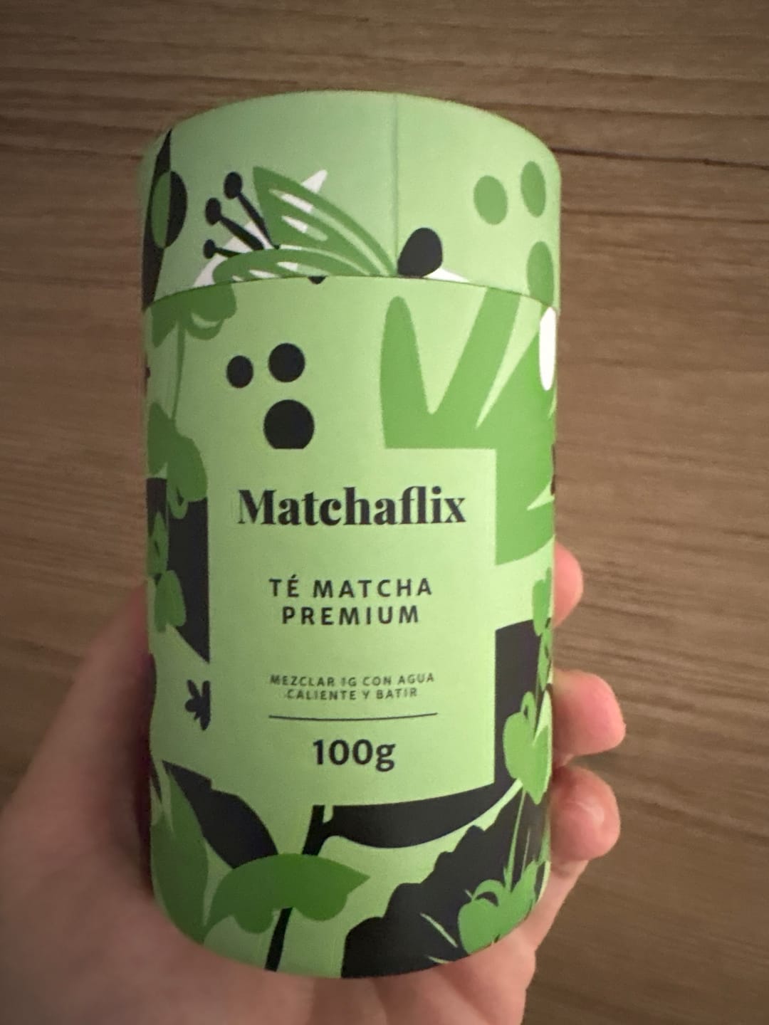 Customer photo review of Té Matcha Premium 100%