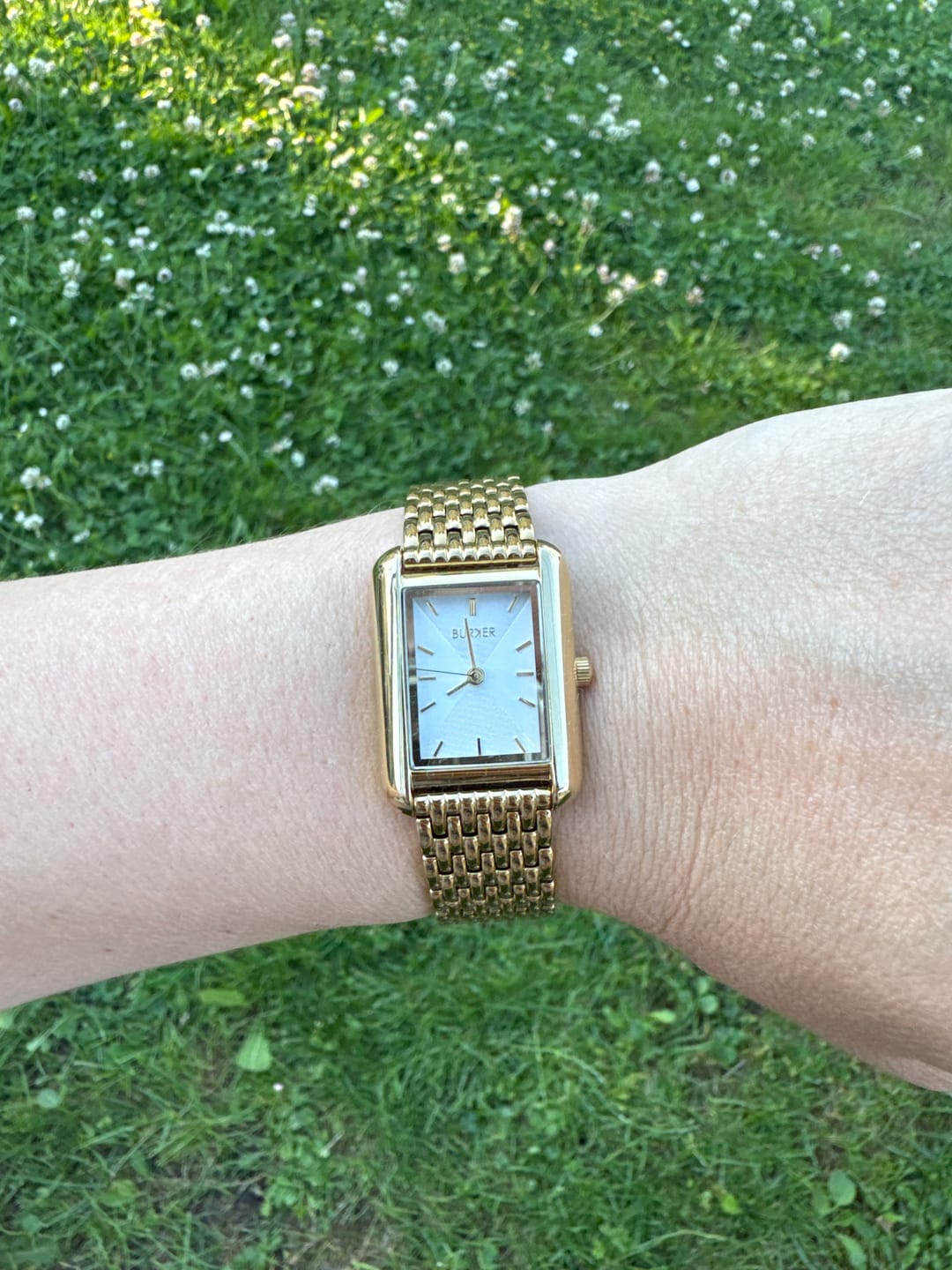 Customer photo review of Olivia Gold White