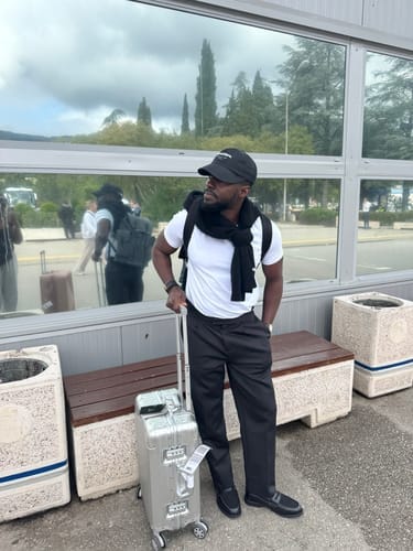 Customer photo review of ALUMINUM SUITCASE V2 NEW, STRONGER ALUMINIUM & REMOVEABLE WHEELS