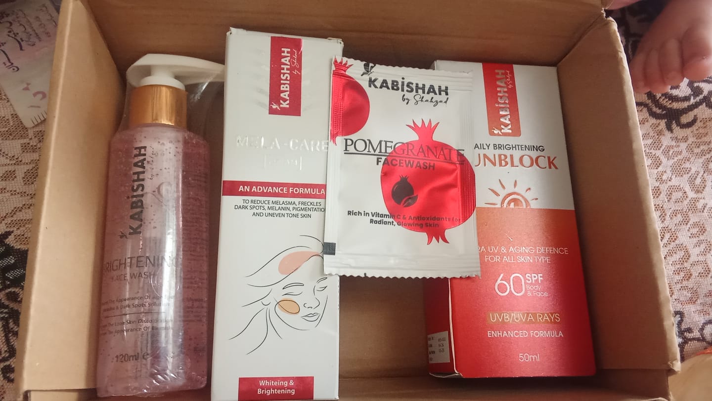 Customer photo review of Melasma Bundle - 24 Hours Protection