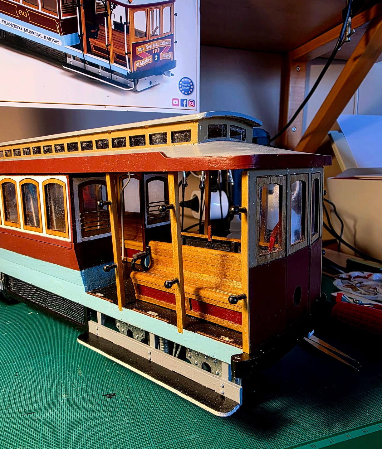 Customer photo review of Maqueta Tranvía San Francisco