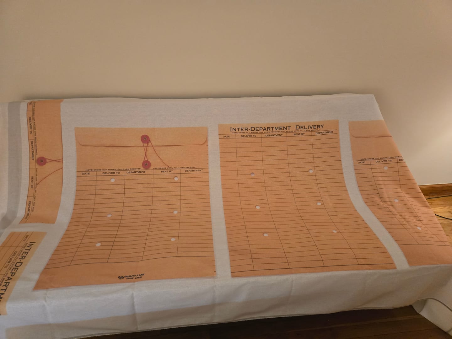 Customer photo review of (Swatch) Linen/Cotton Blend Fabric [LSB-LC00]