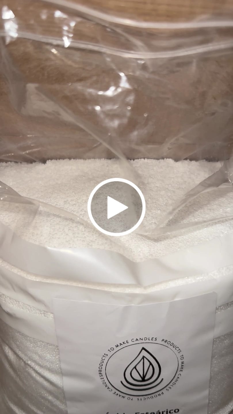 Customer video review of Ácido Esteárico Vegetal