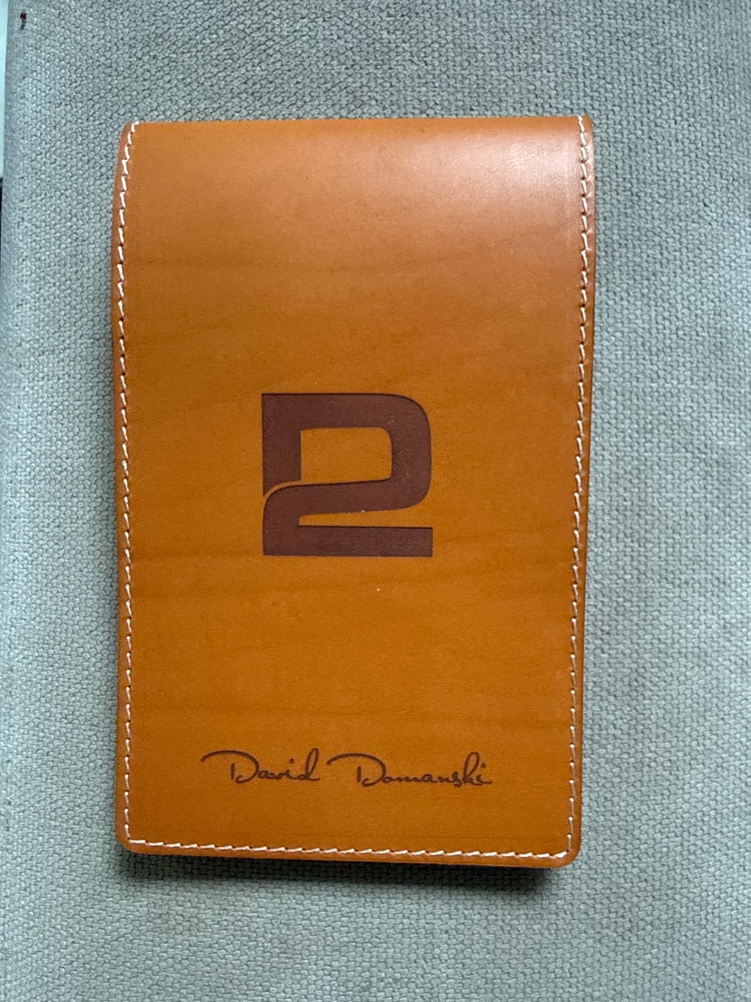 Customer photo review of Yardage Book Cover