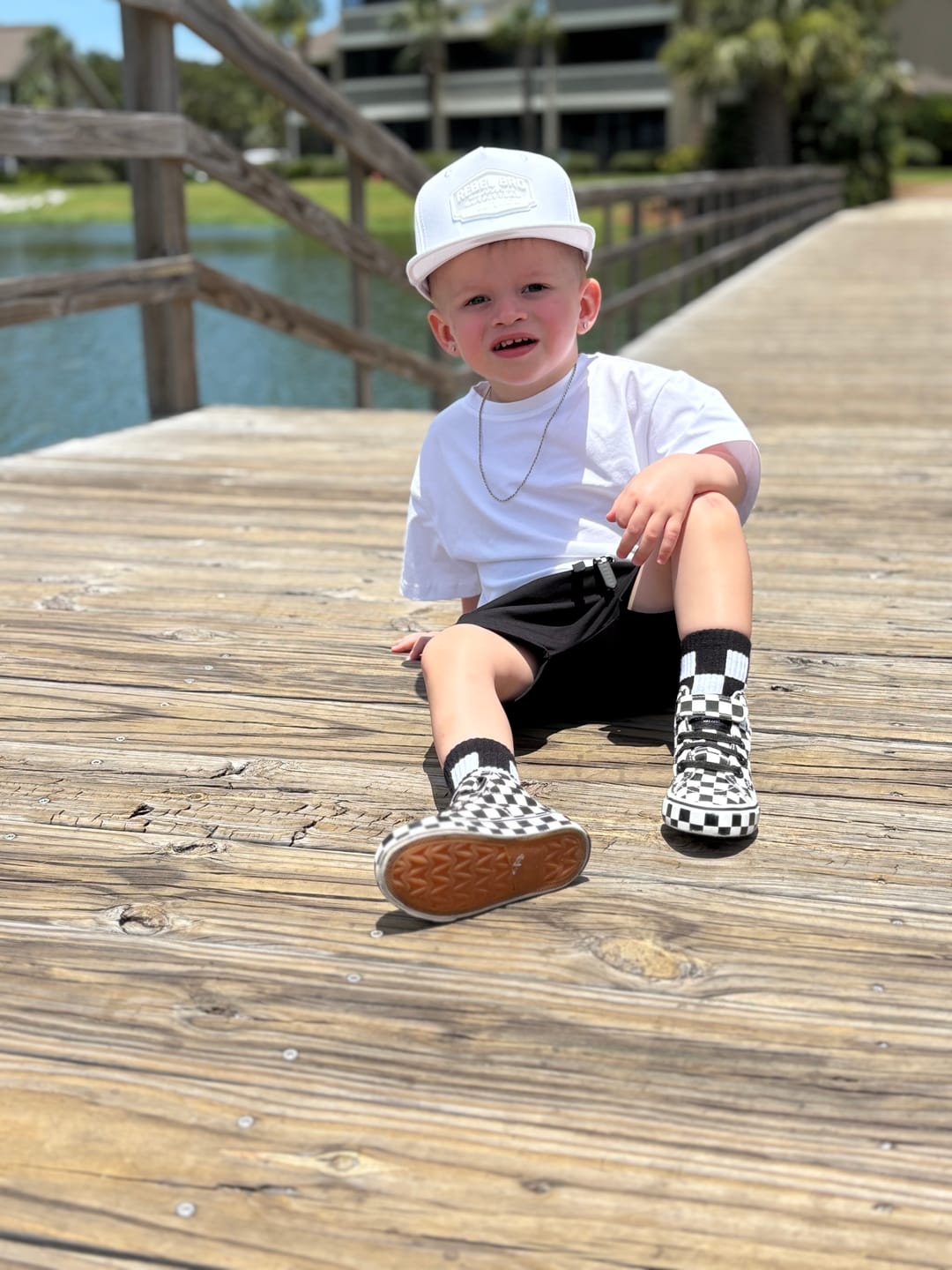 Customer photo review of Oversized Everyday Tee in White
