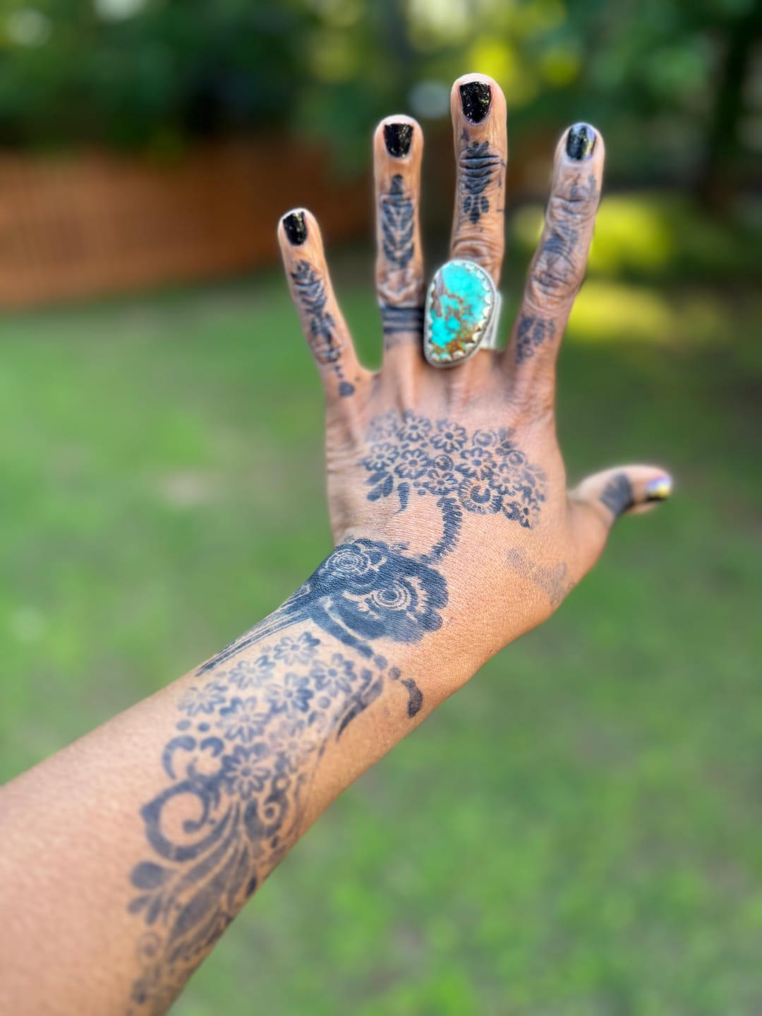 Customer photo review of Jagua Tattoo Kit (1 oz)