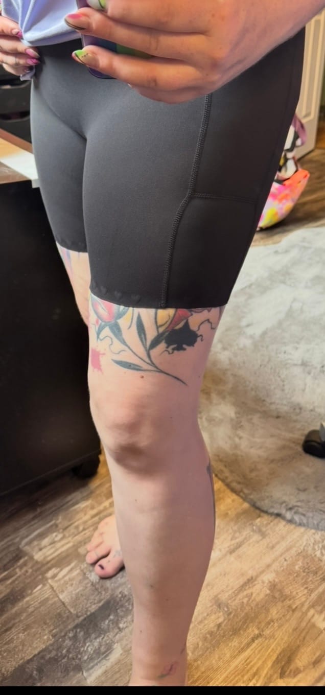 Customer photo review of 6" Bestie Biker Short 2.0