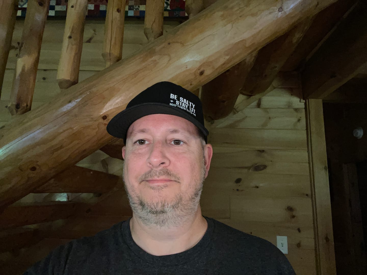 Customer photo review of Be Salty + Stay Lit Lower Left Hats