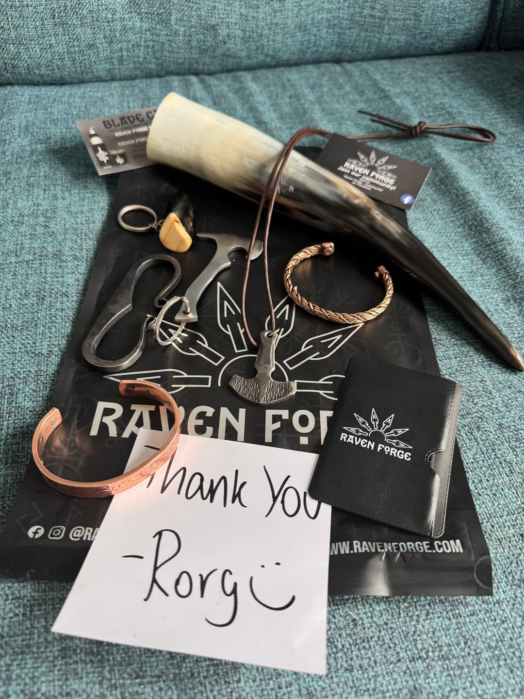 Customer photo review of Mystery Cuff