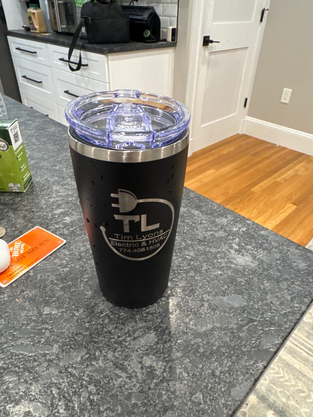 Customer photo review of ADD 2: Spill Resistant Slider Lid Upgrade & For Sample Orders & Volume Bulk Orders