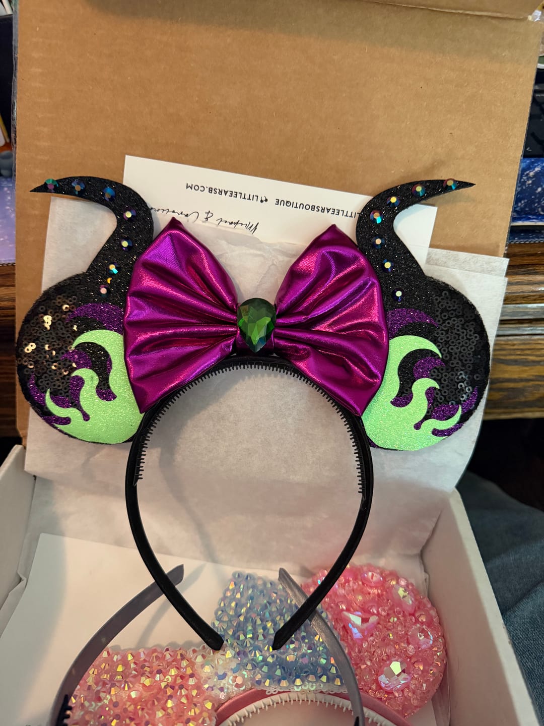 Customer photo review of Mistress of All Evil Ears