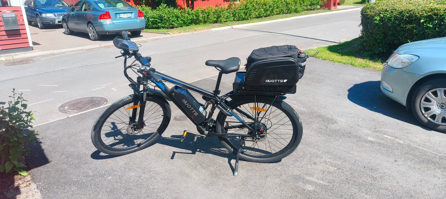 Customer photo review of DUOTTS C29 Electric Bike