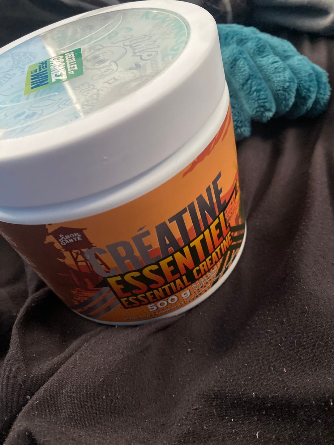 Customer photo review of Shop Santé - Essentiel Créatine - 500g
