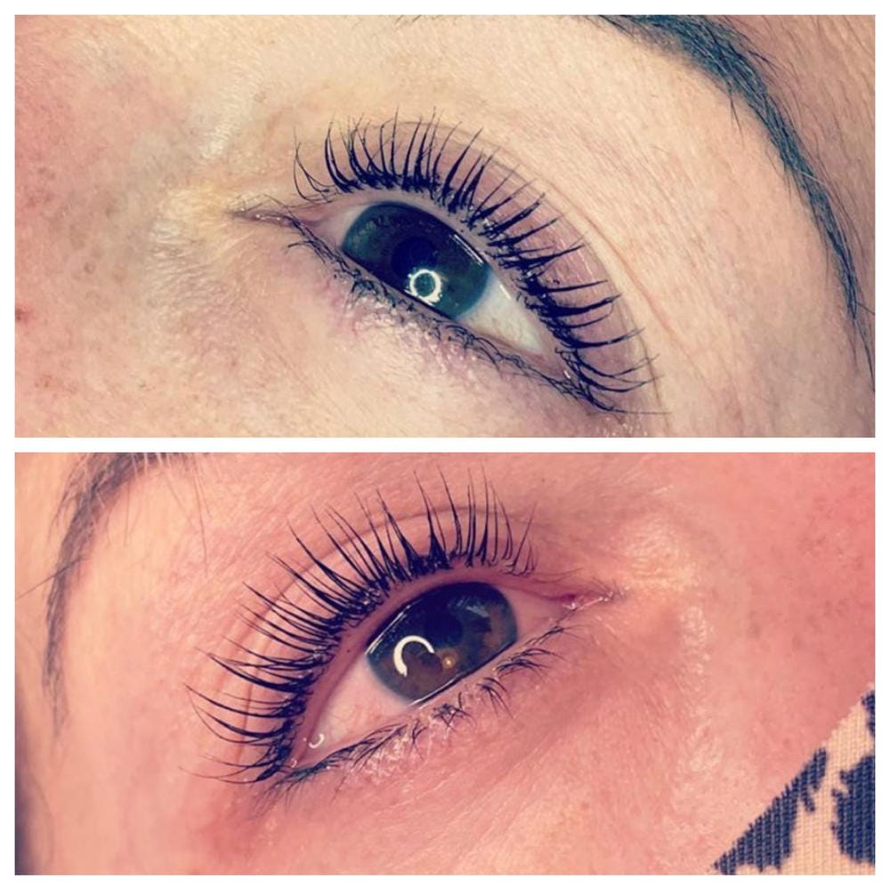 Customer photo review of Kit de Sérum para Pestañas y Cejas