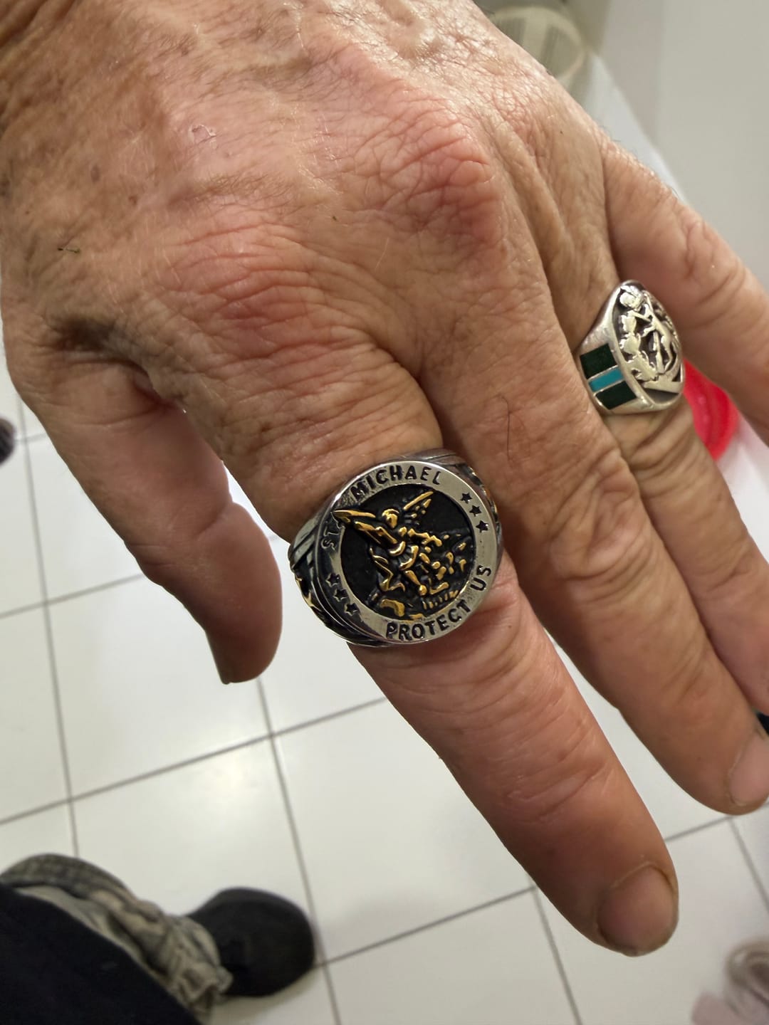Customer photo review of ST. MICHAELS. - GOLD