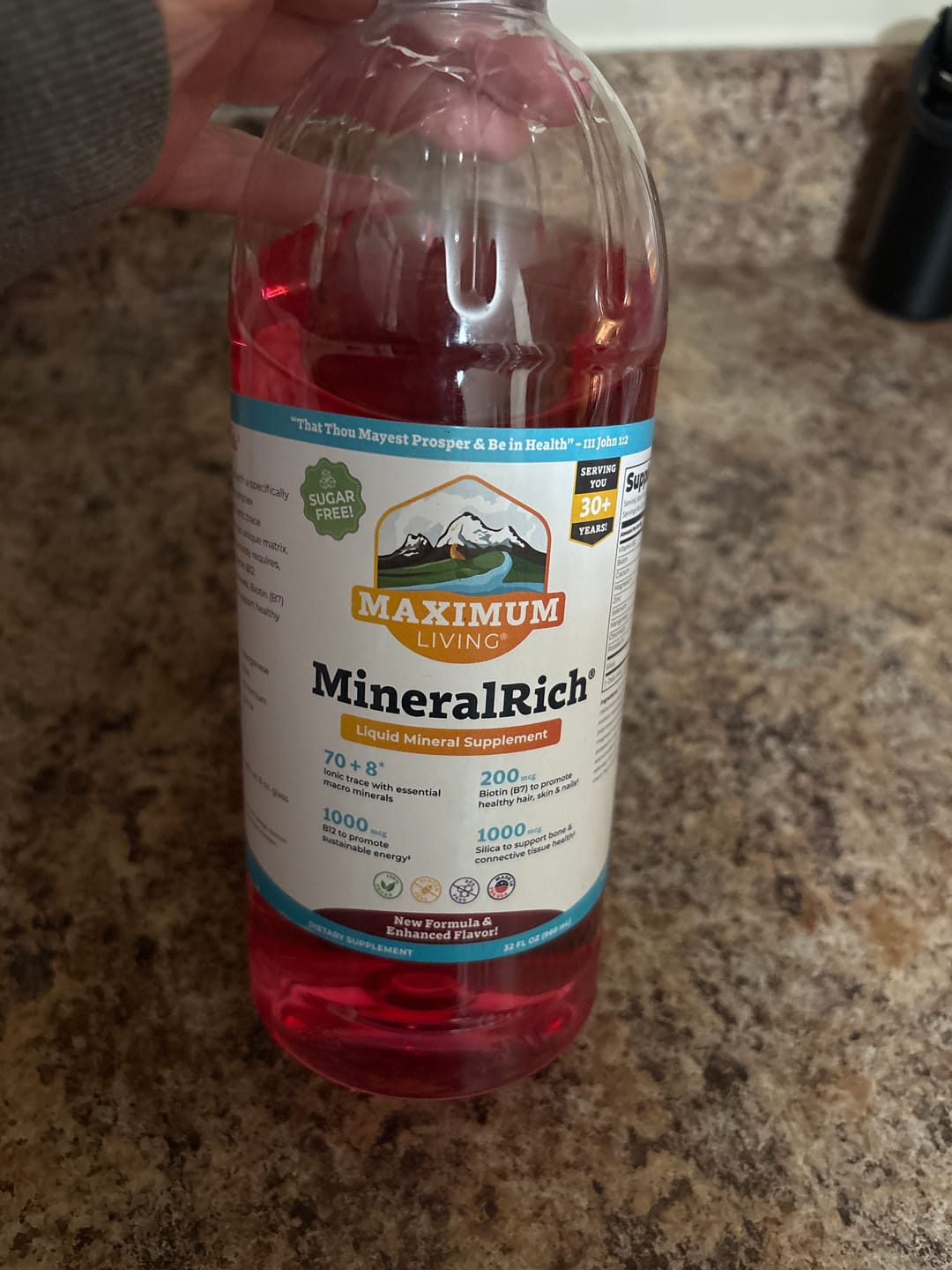 Customer photo review of MineralRich (Now Sugar-Free)