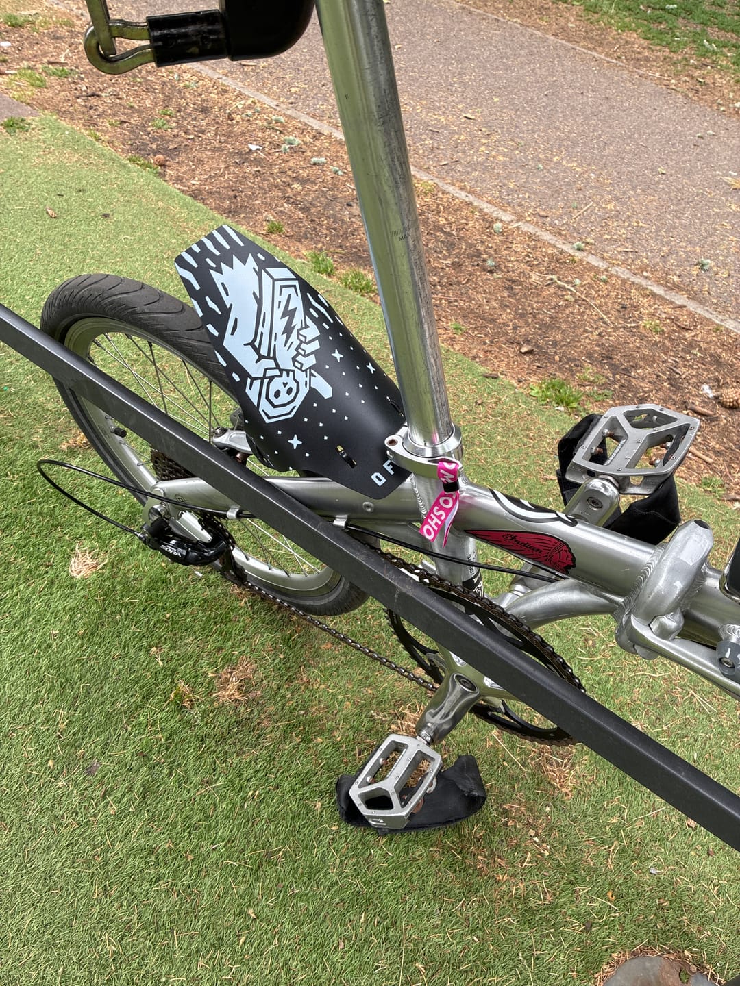 Customer photo review of Burnout | Mudguard
