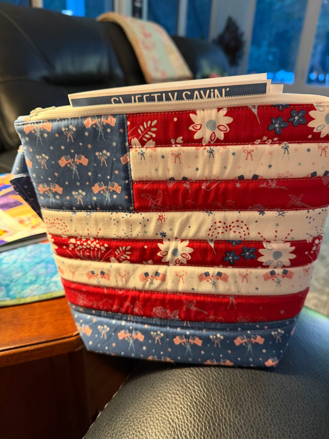 Customer photo review of USA Take Along Project Bags