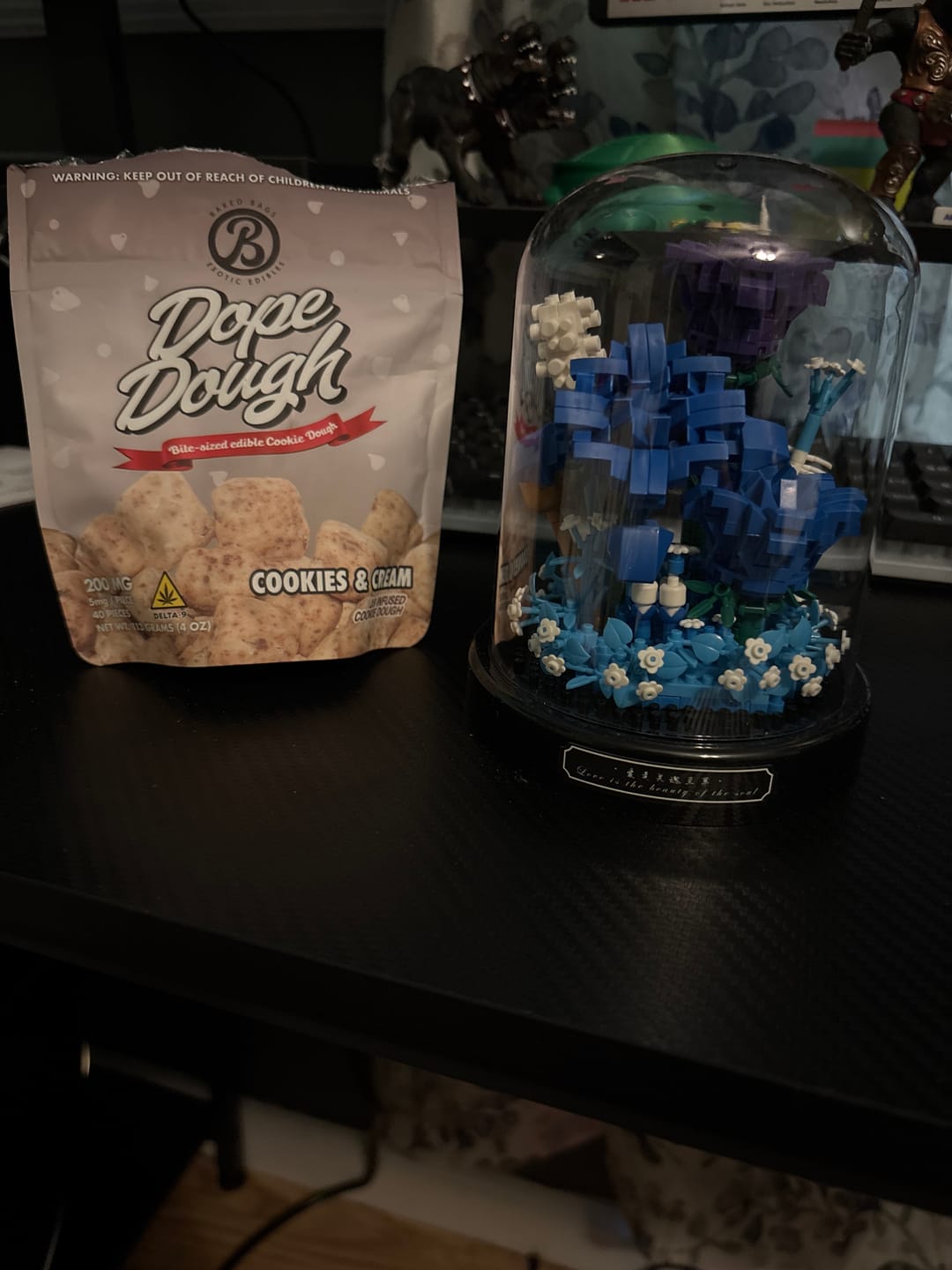 Customer photo review of DOPE DOUGH - COOKIES & CREAM