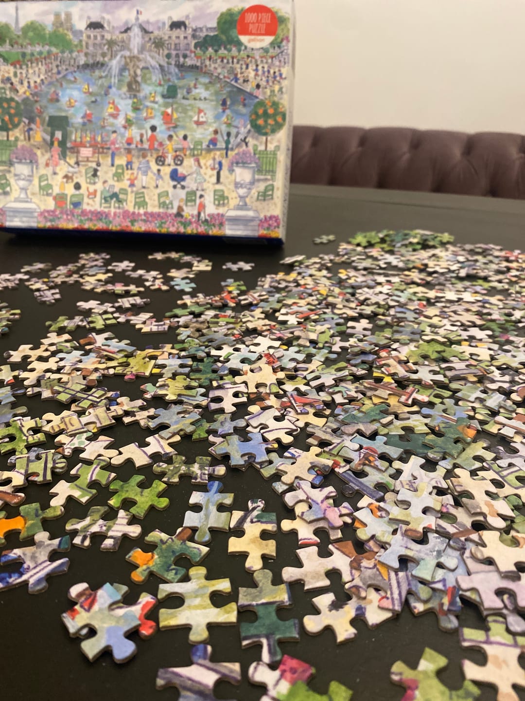 Customer photo review of Puzzle Primavera en Paris