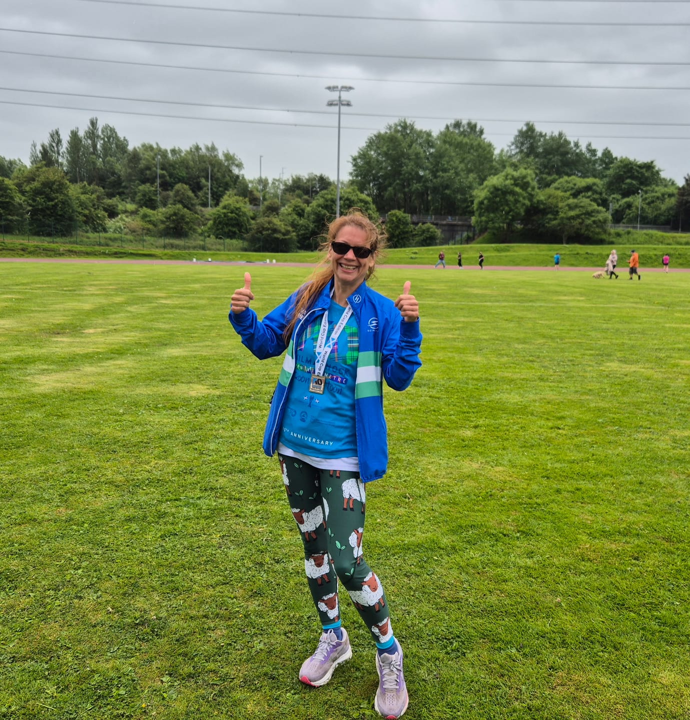 Customer photo review of Sheep Women's Activewear Leggings