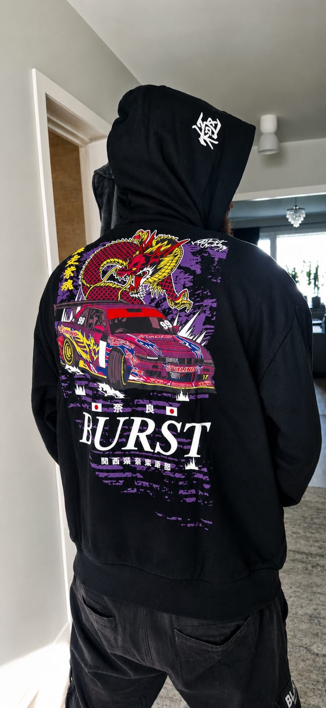 Customer photo review of Team Burst! Hoodie (Naoki Nakamura)