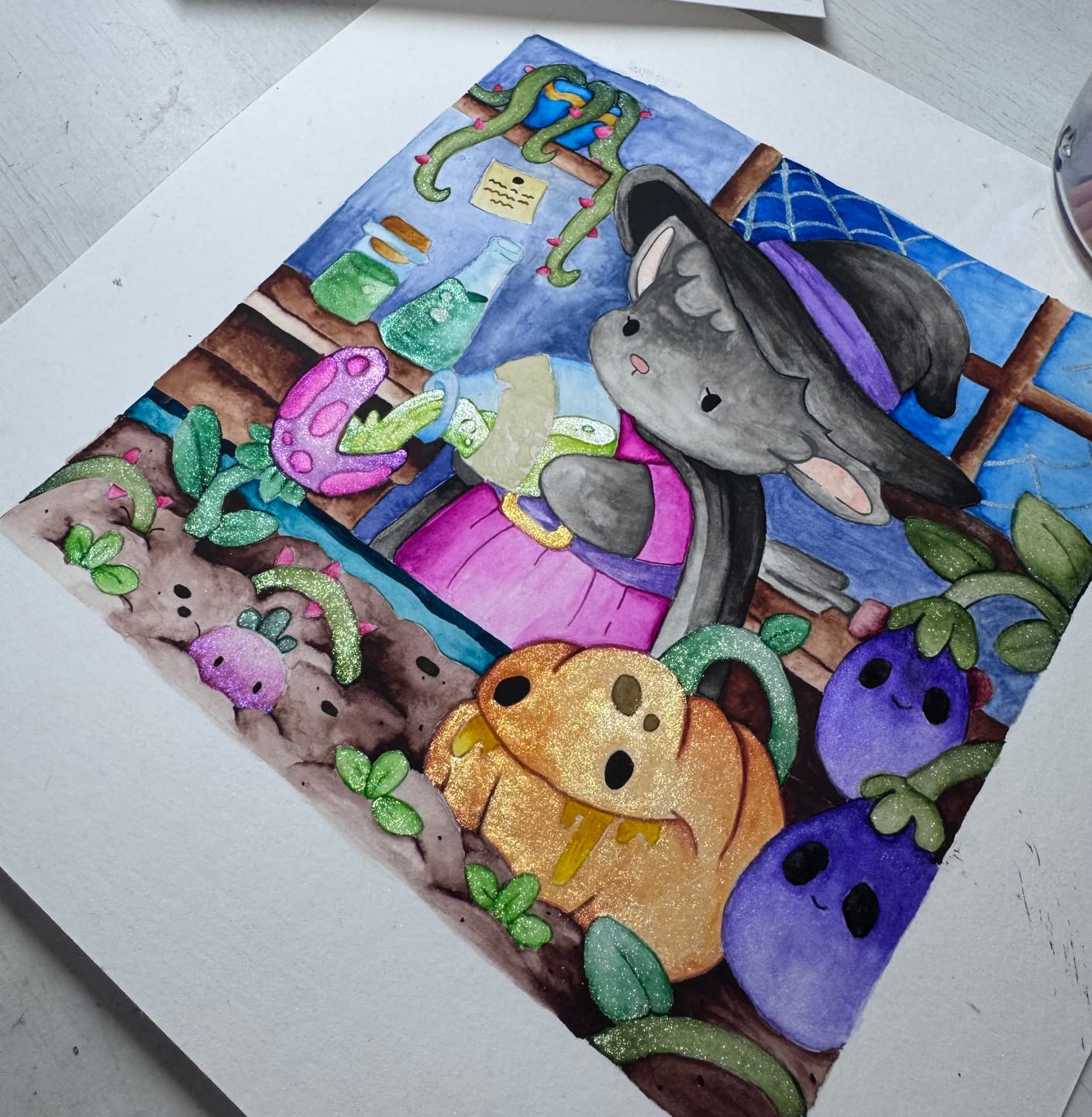 Customer photo review of The Luminous Treasury Box - 28 COLORS BUNDLE- (4 COLOR SHIFTERS, 24 SHIMMER COLORS)