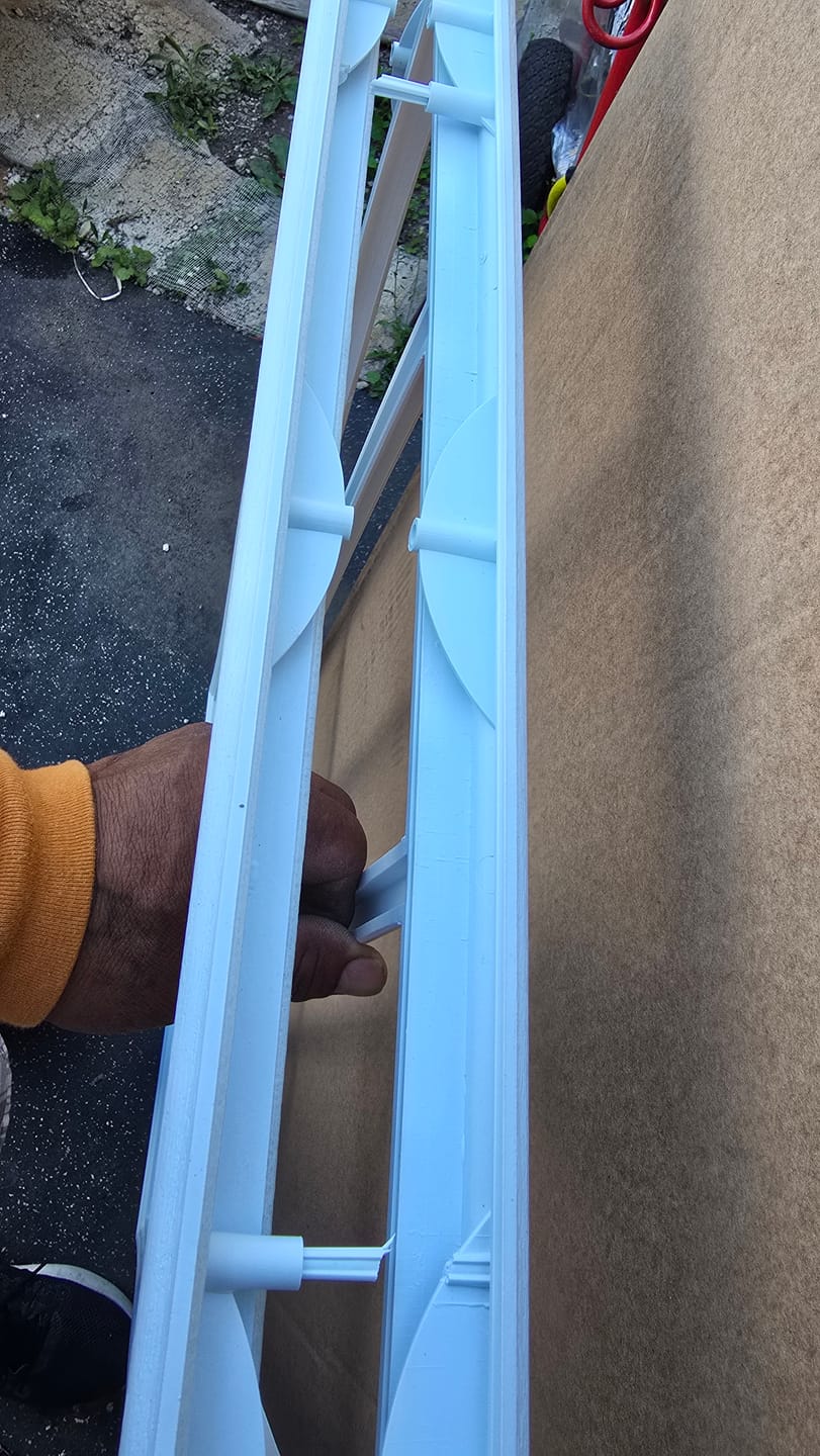 Customer photo review of Half Lite Frame Kit with 9 Grids