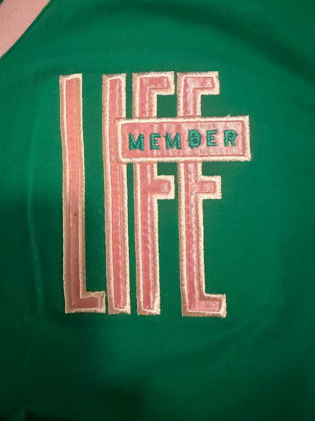 Customer photo review of Life Member Tee