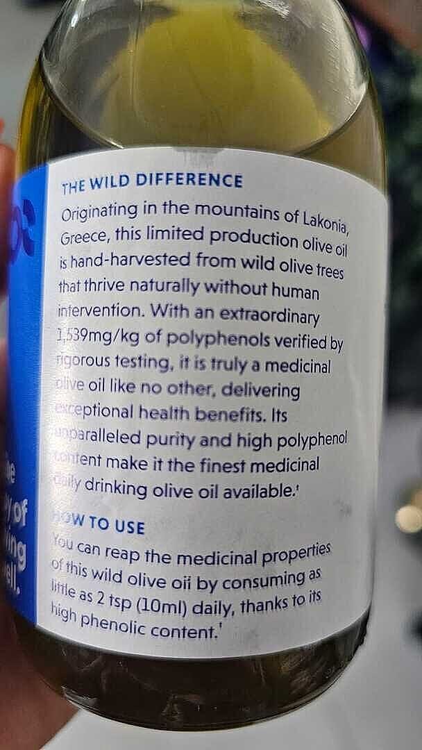 Customer photo review of Wild Olive Oil